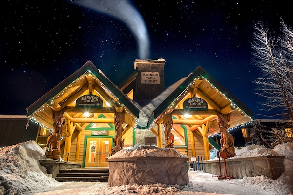 Front of property – evening/night