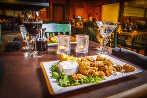 Breakfast, lunch, dinner served; local cuisine 