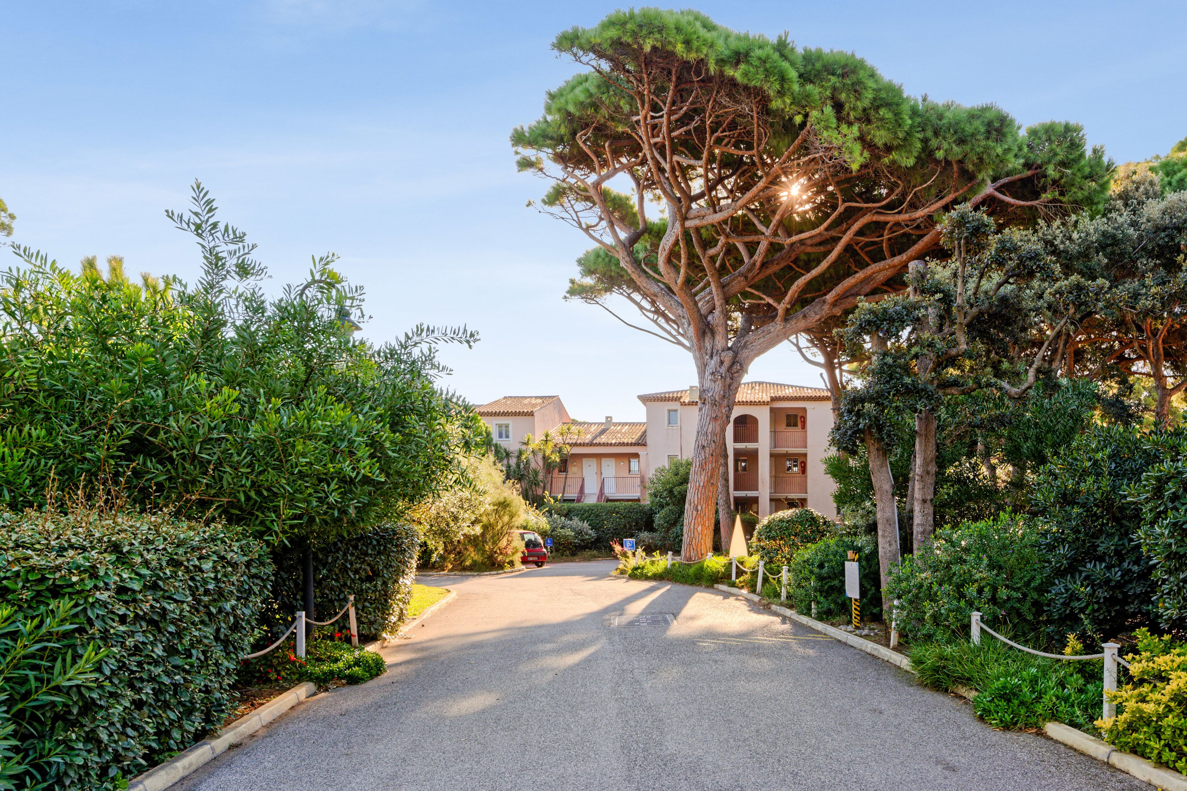 Entrée de l’hébergement