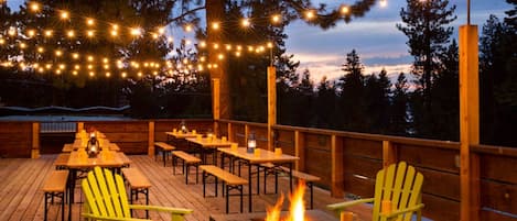 Terrasse au soleil