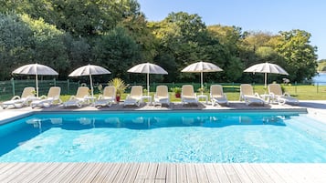 Udendørs pool, liggestole