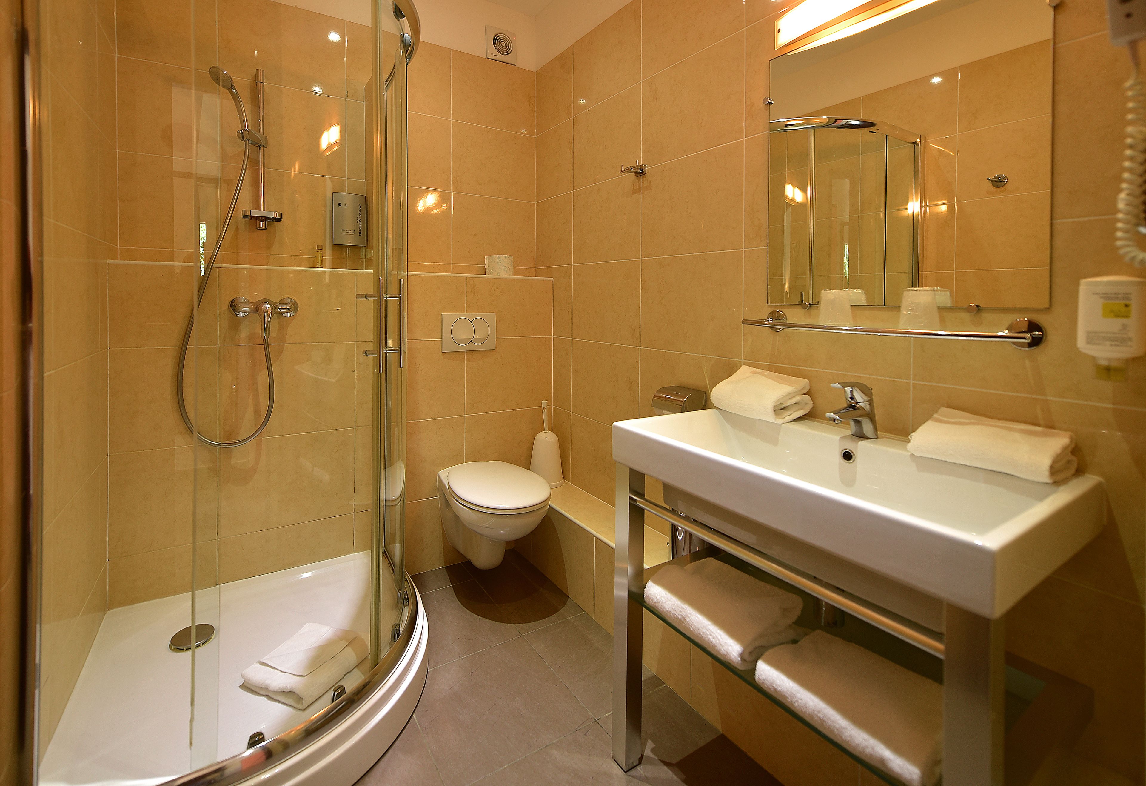 superior double room, terrace  | bathroom shower