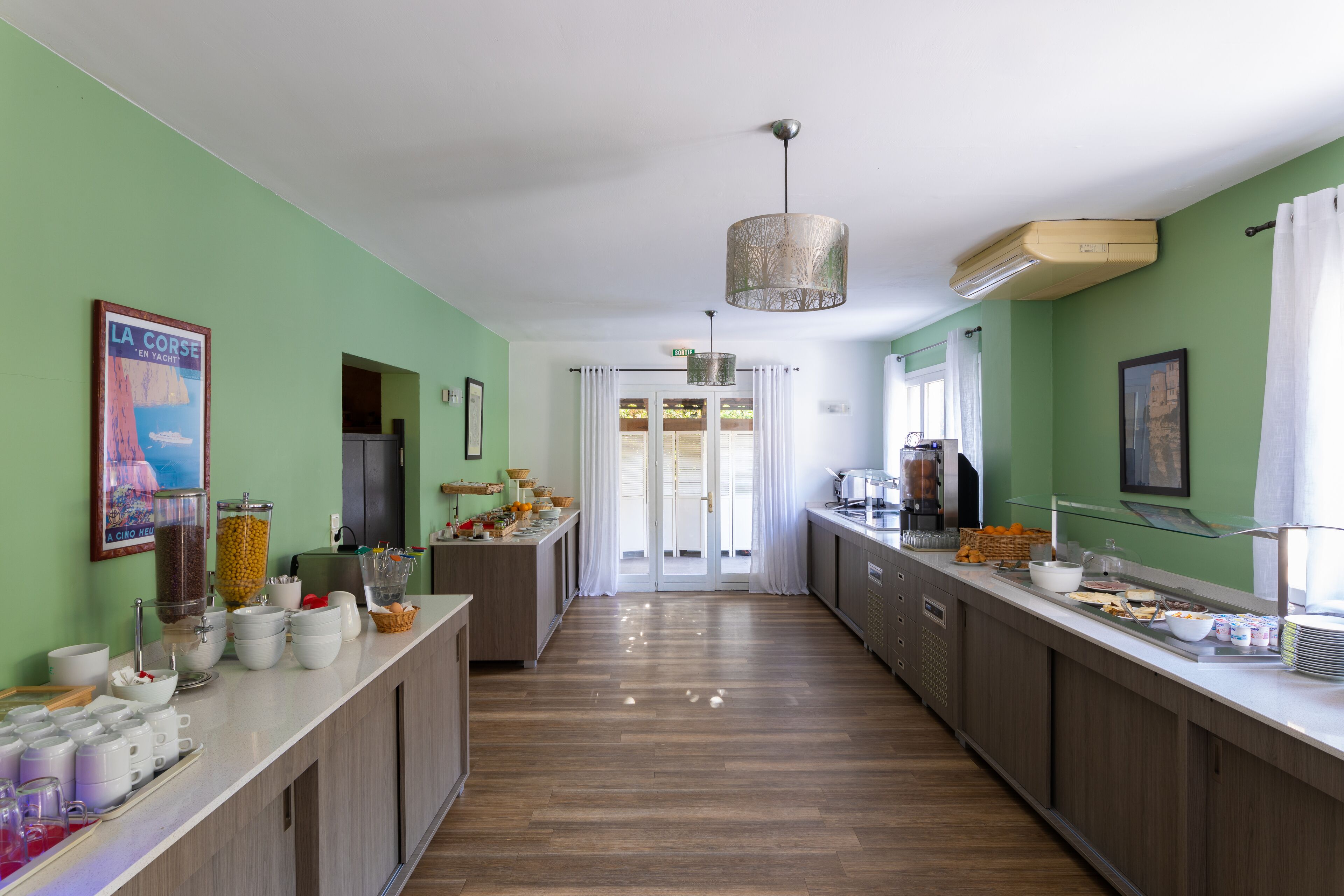 daily buffet breakfast (eur 16 per person)