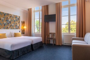 Minibar, in-room safe, desk, blackout curtains