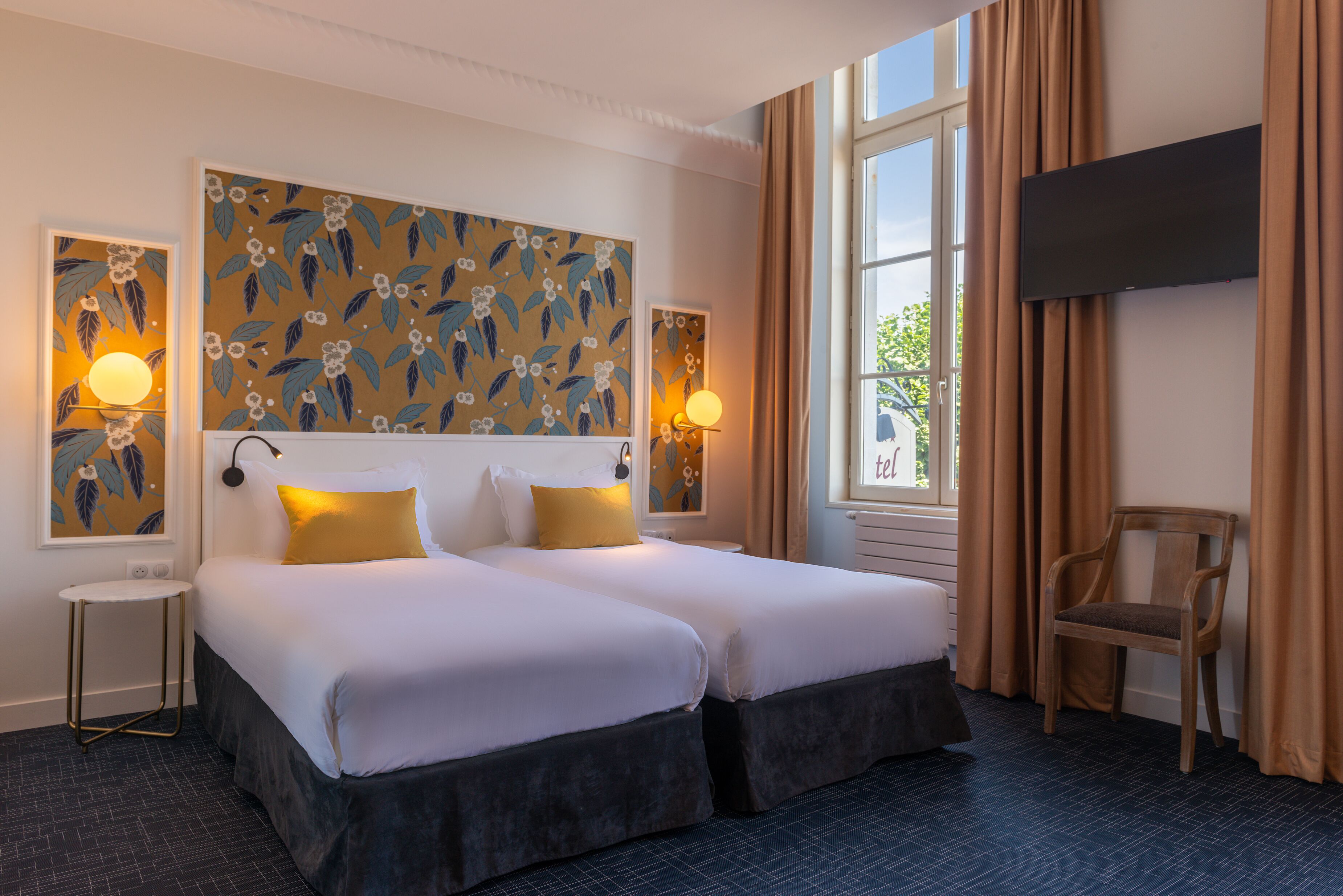 Minibar, in-room safe, desk, blackout curtains