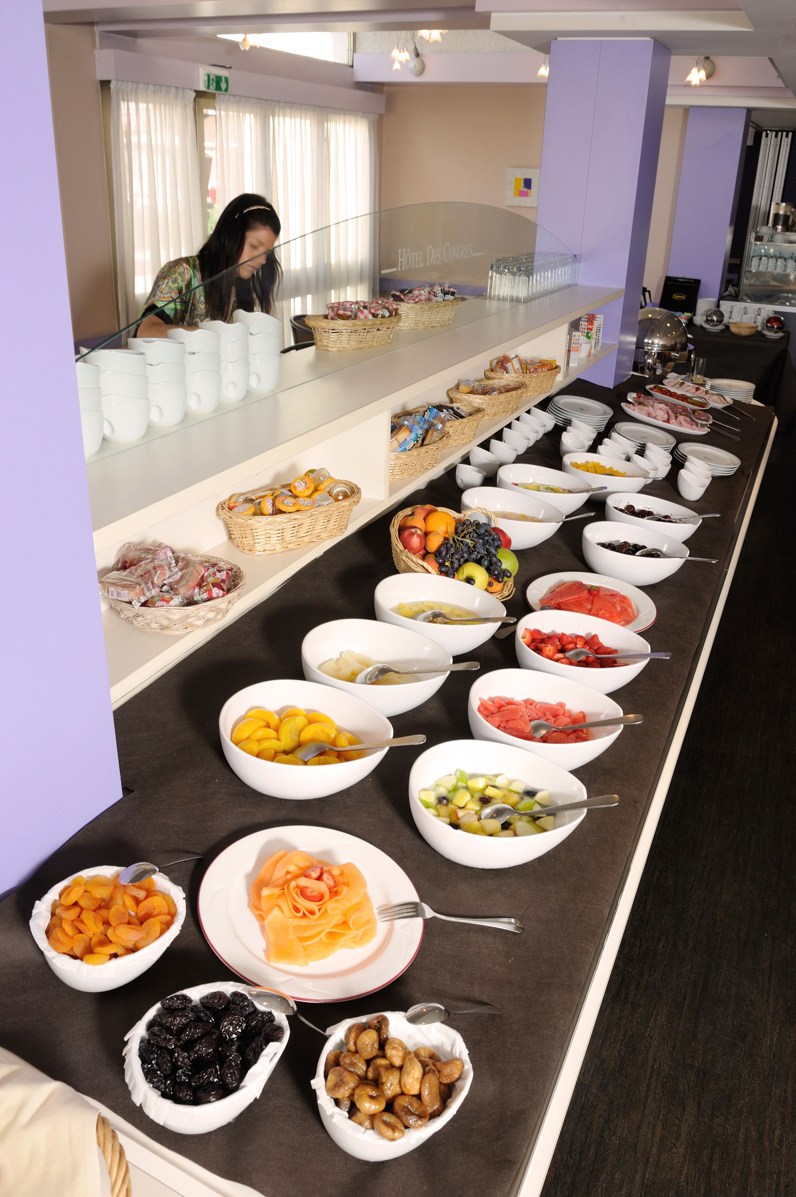 Daily buffet breakfast (EUR 16 per person)