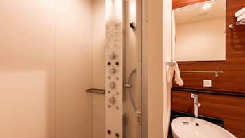Standard Room, 1 King Bed, Non Smoking | Bathroom | Free toiletries, hair dryer, slippers, bidet