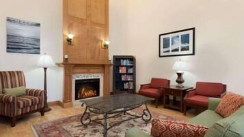 Zona de estar del vestíbulo