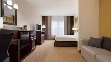 Allergitestet sengetøy, safe på rommet og skrivebord