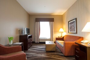 43-inch LCD TV with cable channels, TV