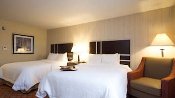 Blackout drapes, iron/ironing board, free cribs/infant beds, free WiFi