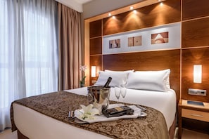 Minibar, in-room safe, individually furnished, desk - Hotel Dorma León (León)