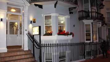 Entrada de la propiedad