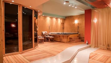 Body treatments, aromatherapy, body wraps, body scrubs, facials