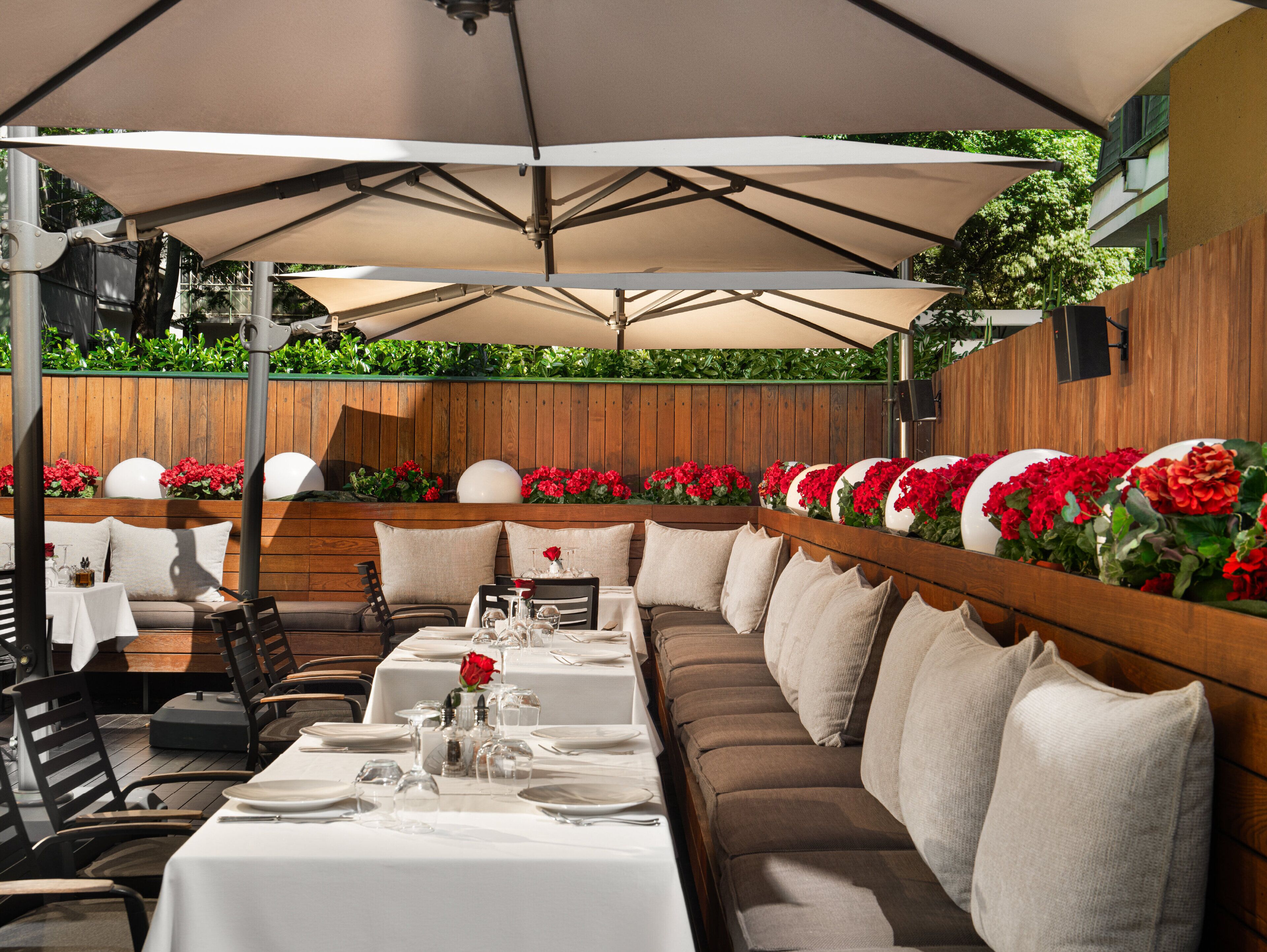 lunch and dinner served