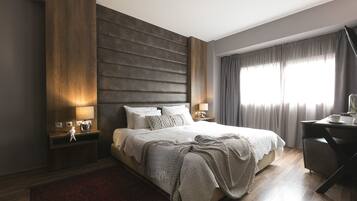 Chambre Exécutive Double ou avec lits jumeaux, 1 grand lit | Minibar, coffres-forts dans les chambres, bureau, rideaux occultants