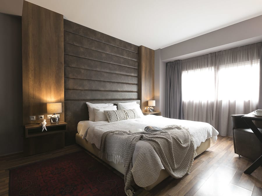 Minibar, in-room safe, desk, blackout curtains