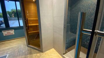 Sauna, boblebad