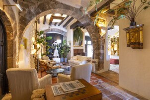 Sala de estar en el lobby