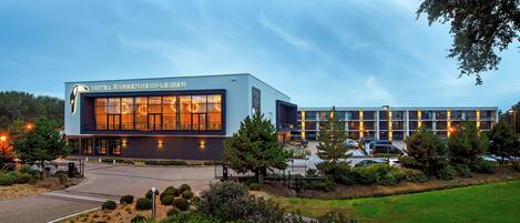 Voorkant van accommodatie