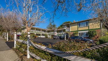 Overnatningsstedets facade