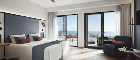 Superior Twin Room, Sea View