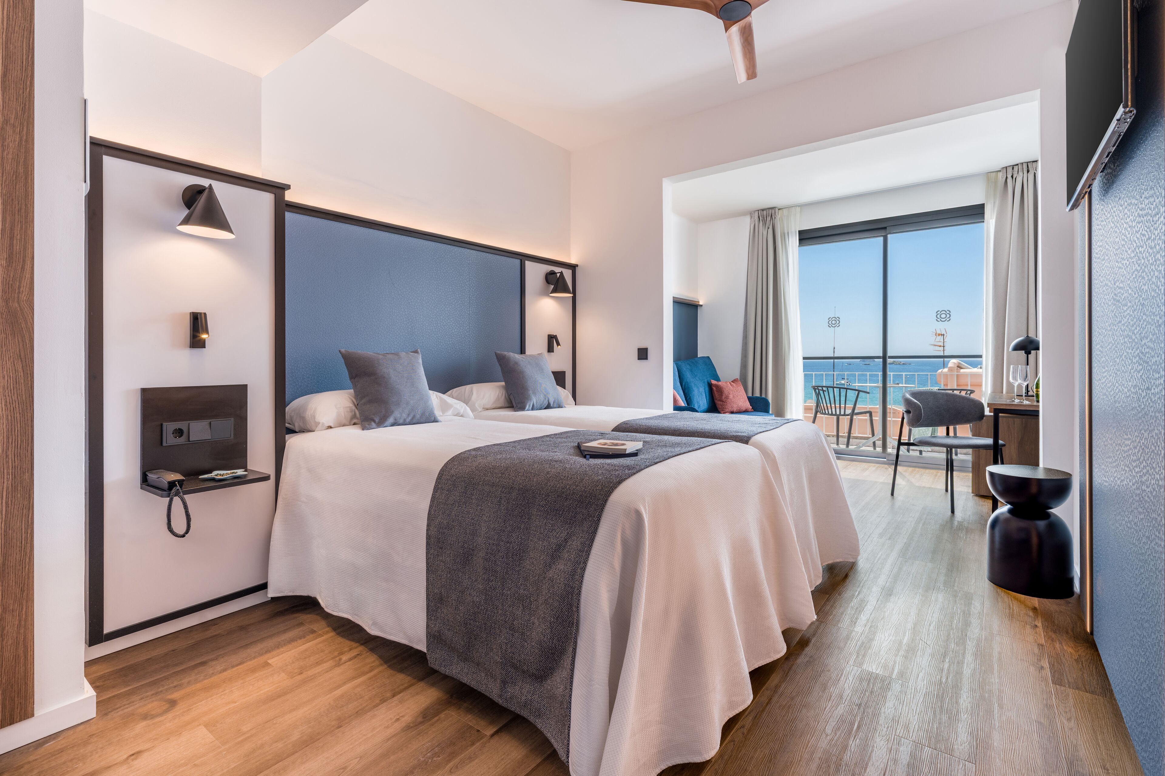 Twin Room, Sea View