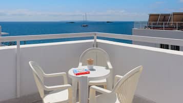 Appartement, 1 slaapkamer, uitzicht op zee | Terras