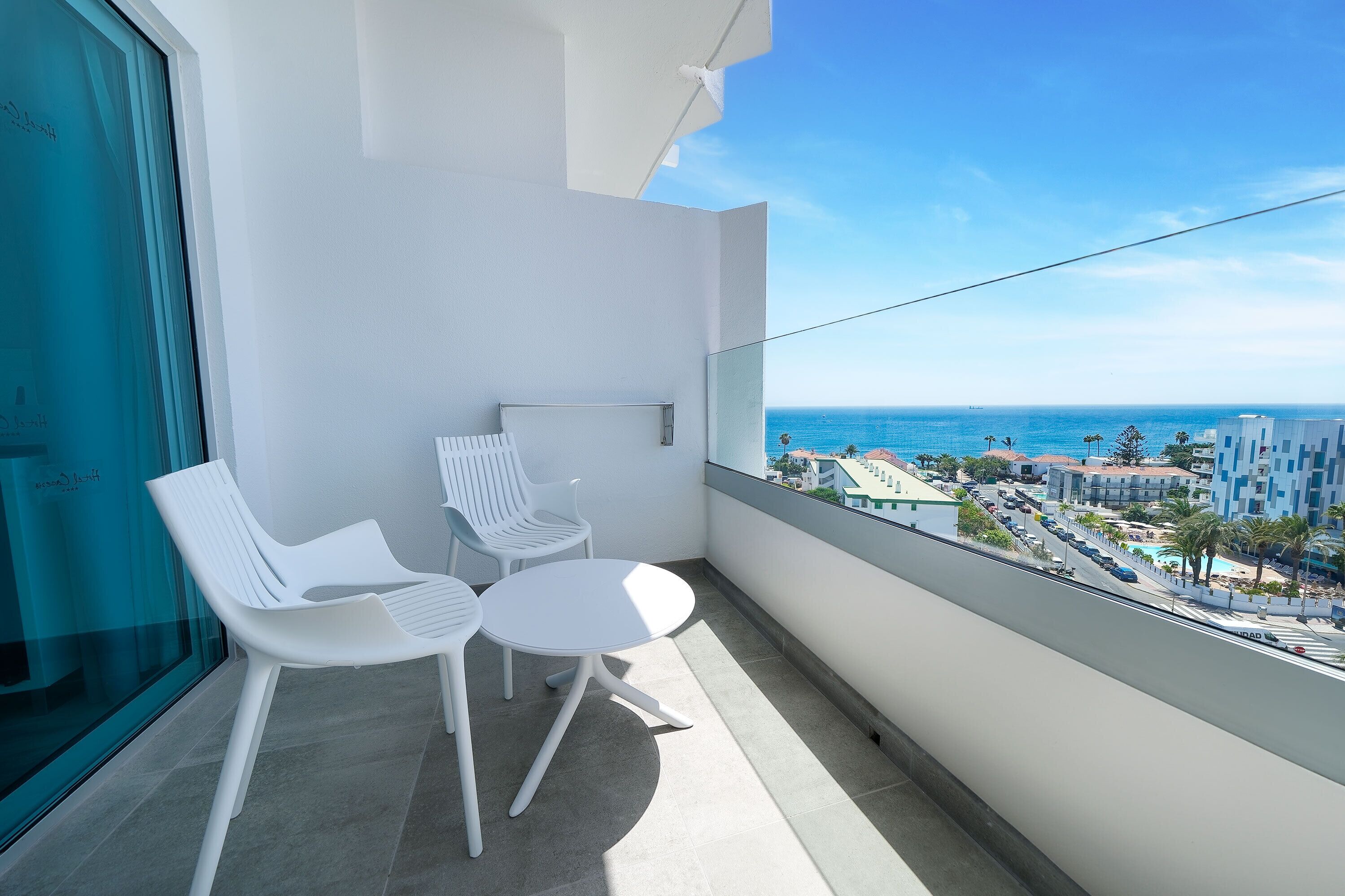 deluxe double room, sea view | terrace/patio