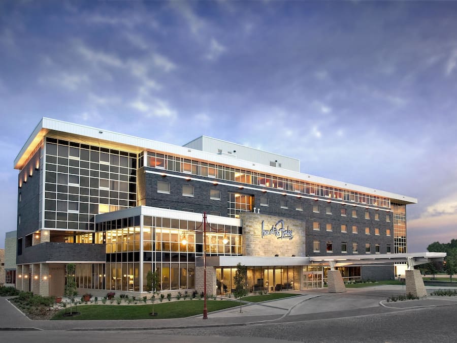 Voorkant van accommodatie