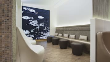 Body treatments, hydrotherapy, body wraps, body scrubs, facials