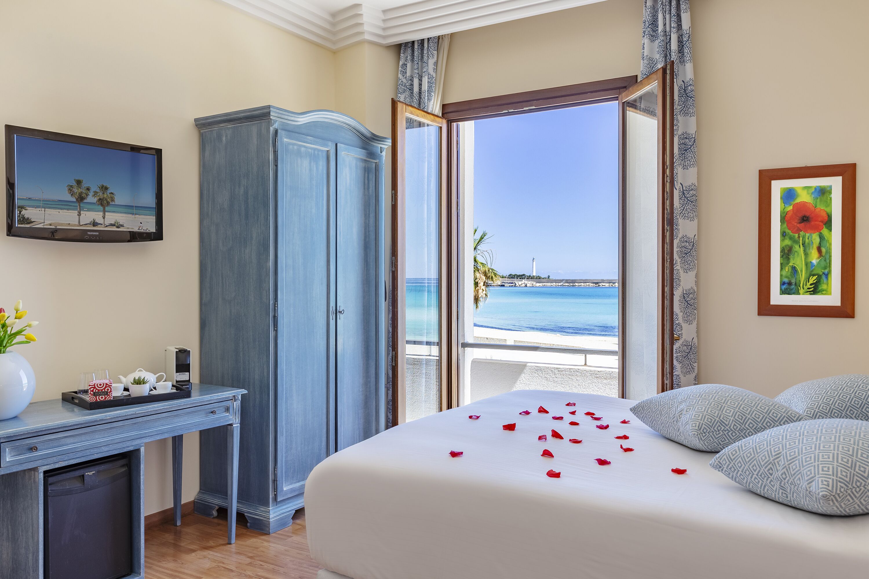 Superior-dobbeltværelse - strandudsigt | Udsigt fra værelset