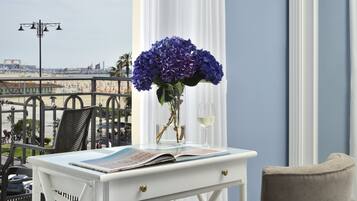 Double Room, Balcony, Sea View (Panoramic) | Premium bedding, minibar, in-room safe, desk