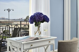 Double Room, Balcony, Sea View (Panoramic) | Premium bedding, minibar, in-room safe, desk