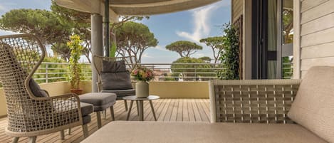 Premier-Zimmer | Terrasse/Patio