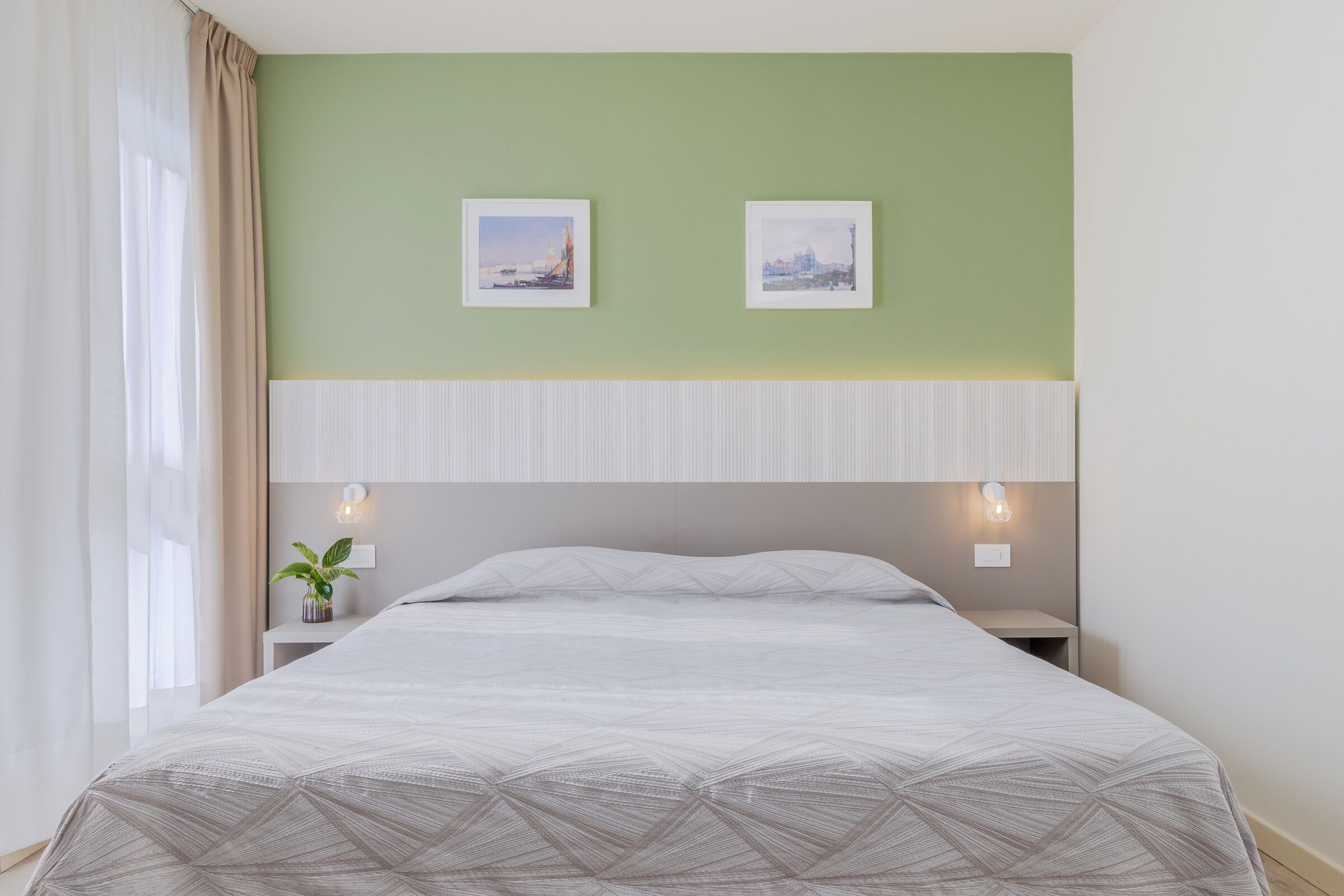 Down duvets, minibar, in-room safe, desk