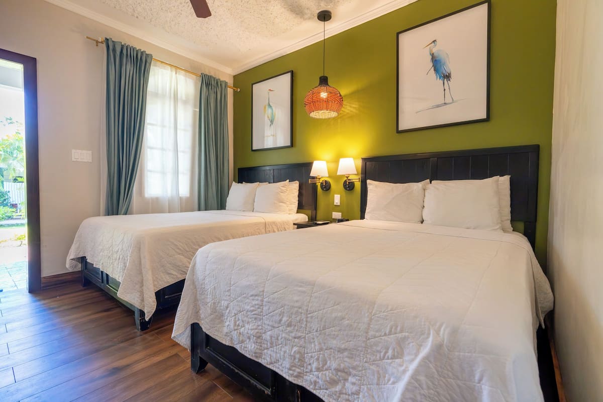 Chambre Standard, 2 lits doubles, vue jardin (2 Adults only)