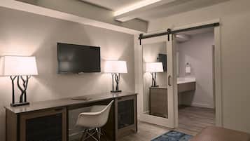 Suite, 1 chambre | Coin séjour