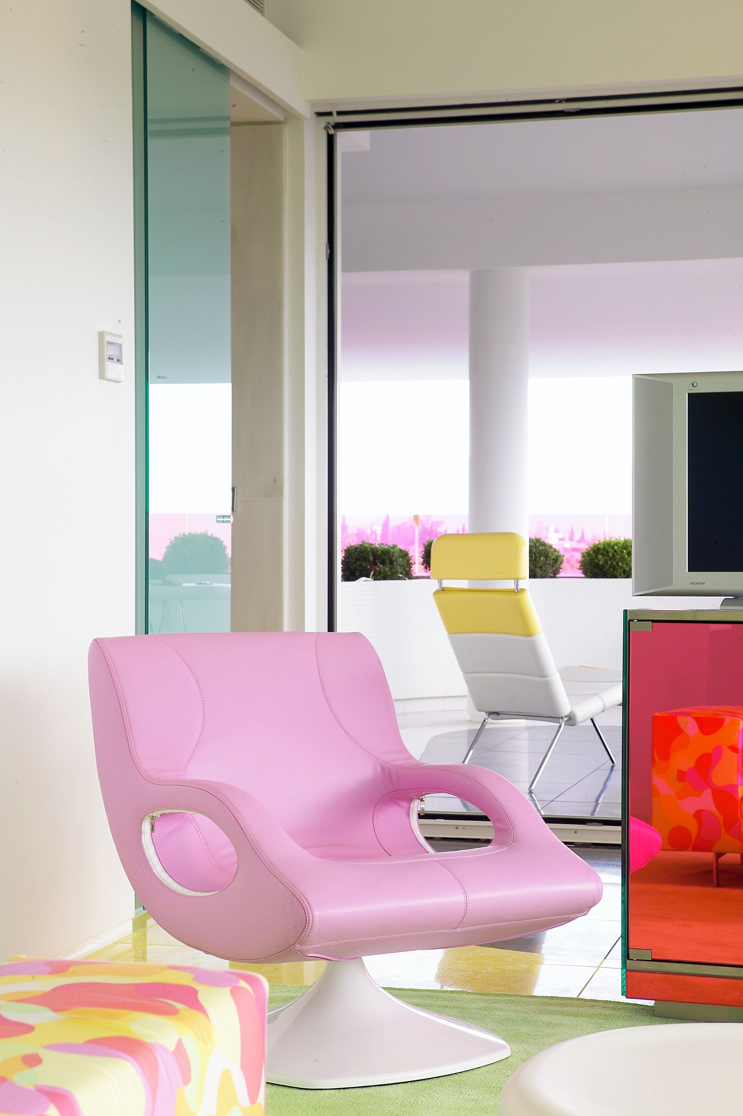 penthouse suite | living area | tv, dvd player, pay films