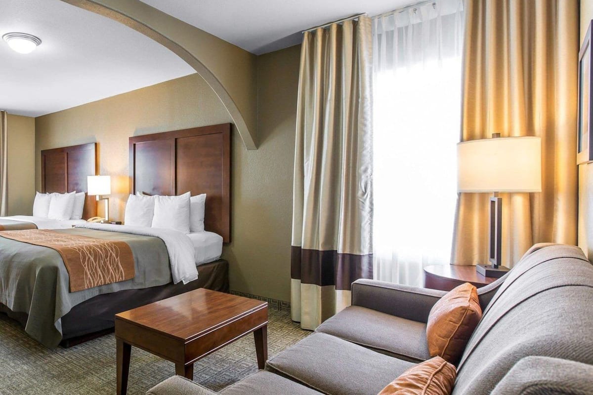 Premium bedding, pillowtop beds, individually decorated