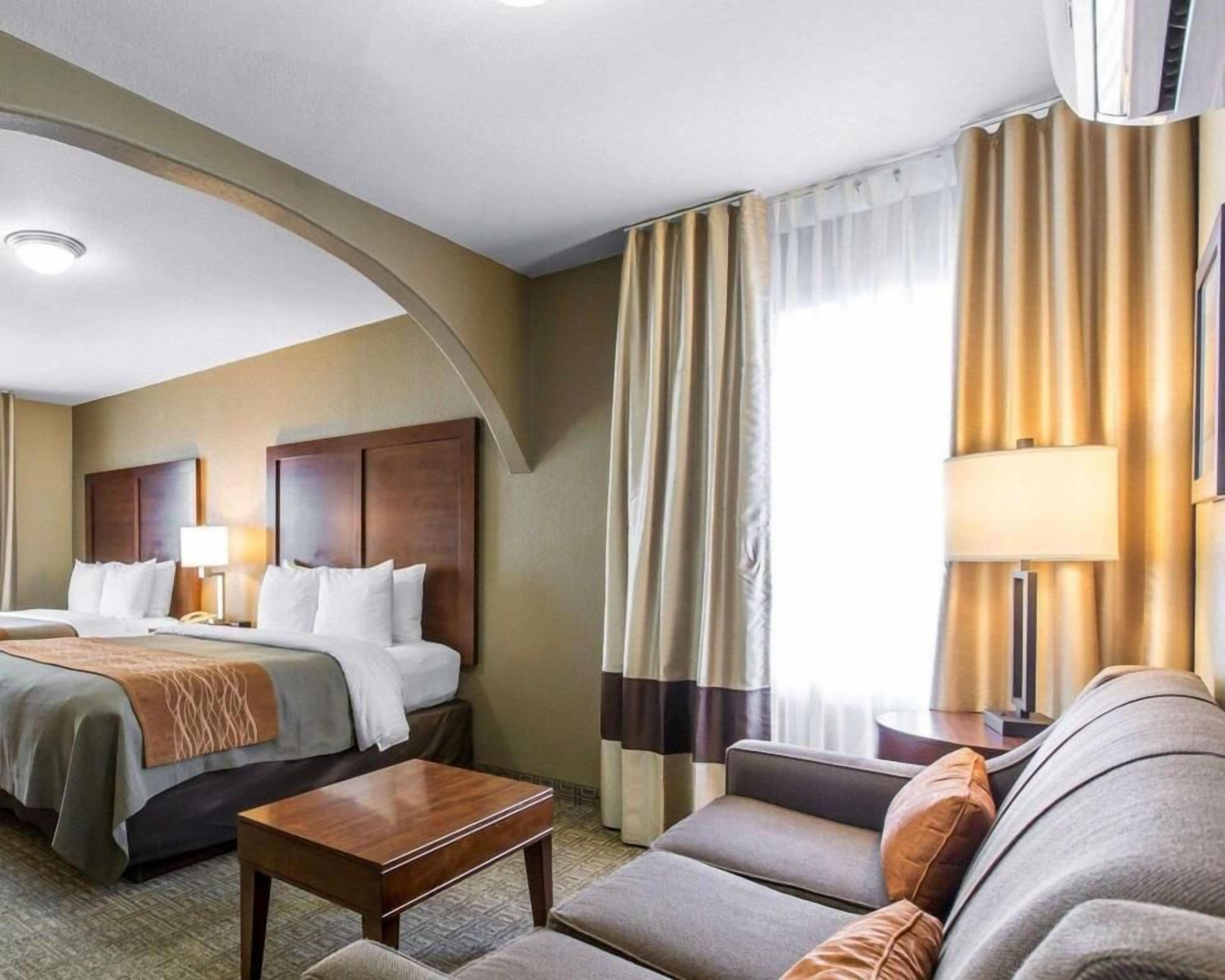 Premium bedding, pillowtop beds, individually decorated