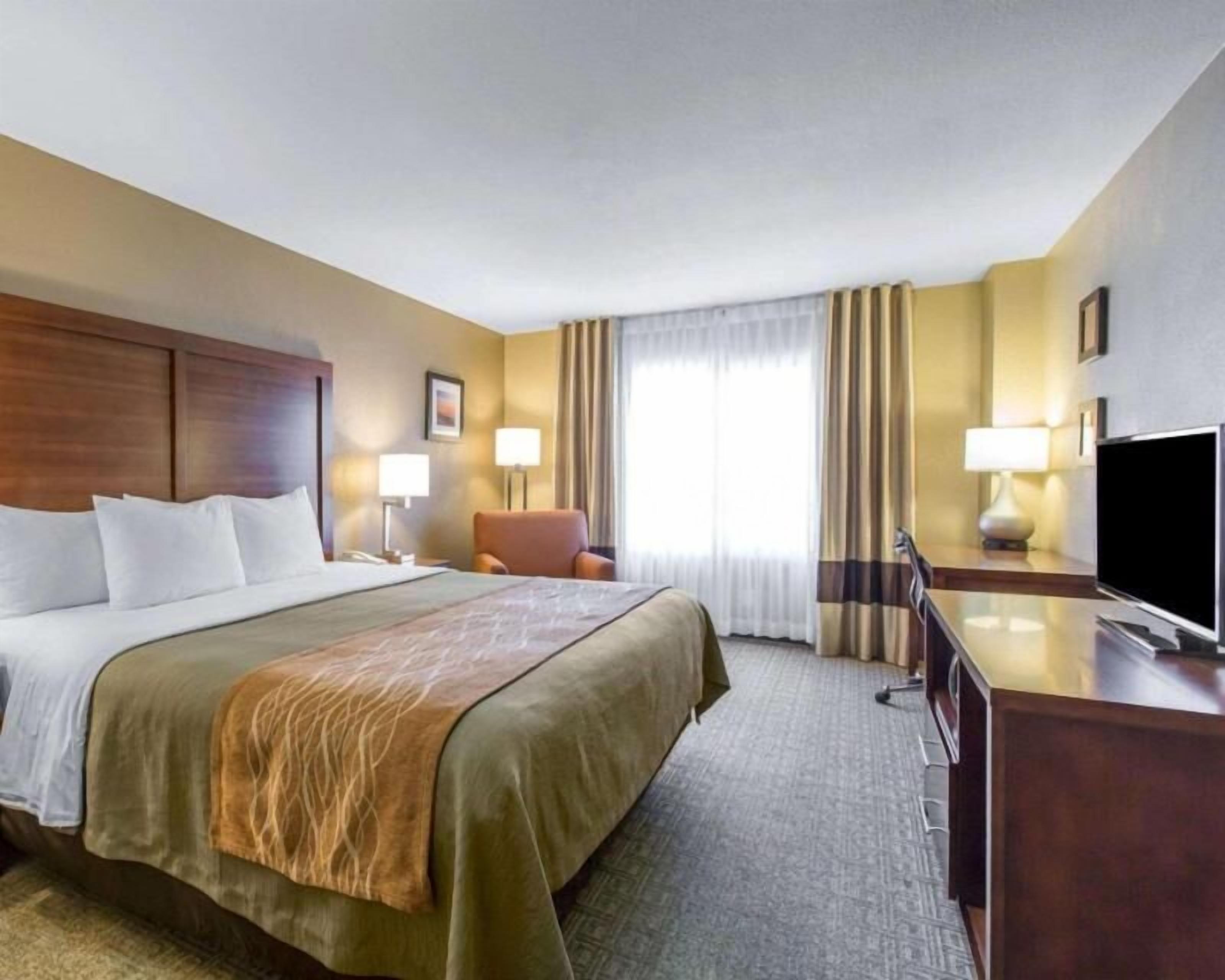 Premium bedding, pillowtop beds, individually decorated