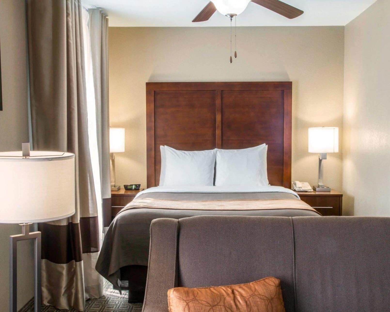 Premium bedding, pillowtop beds, individually decorated