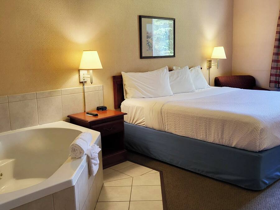 Standard Room, 1 Katil Raja (King), Non Smoking, Jetted Tub | Meja, ruang kerja komputer riba, seterika/papan seterika, Wi-fi percuma