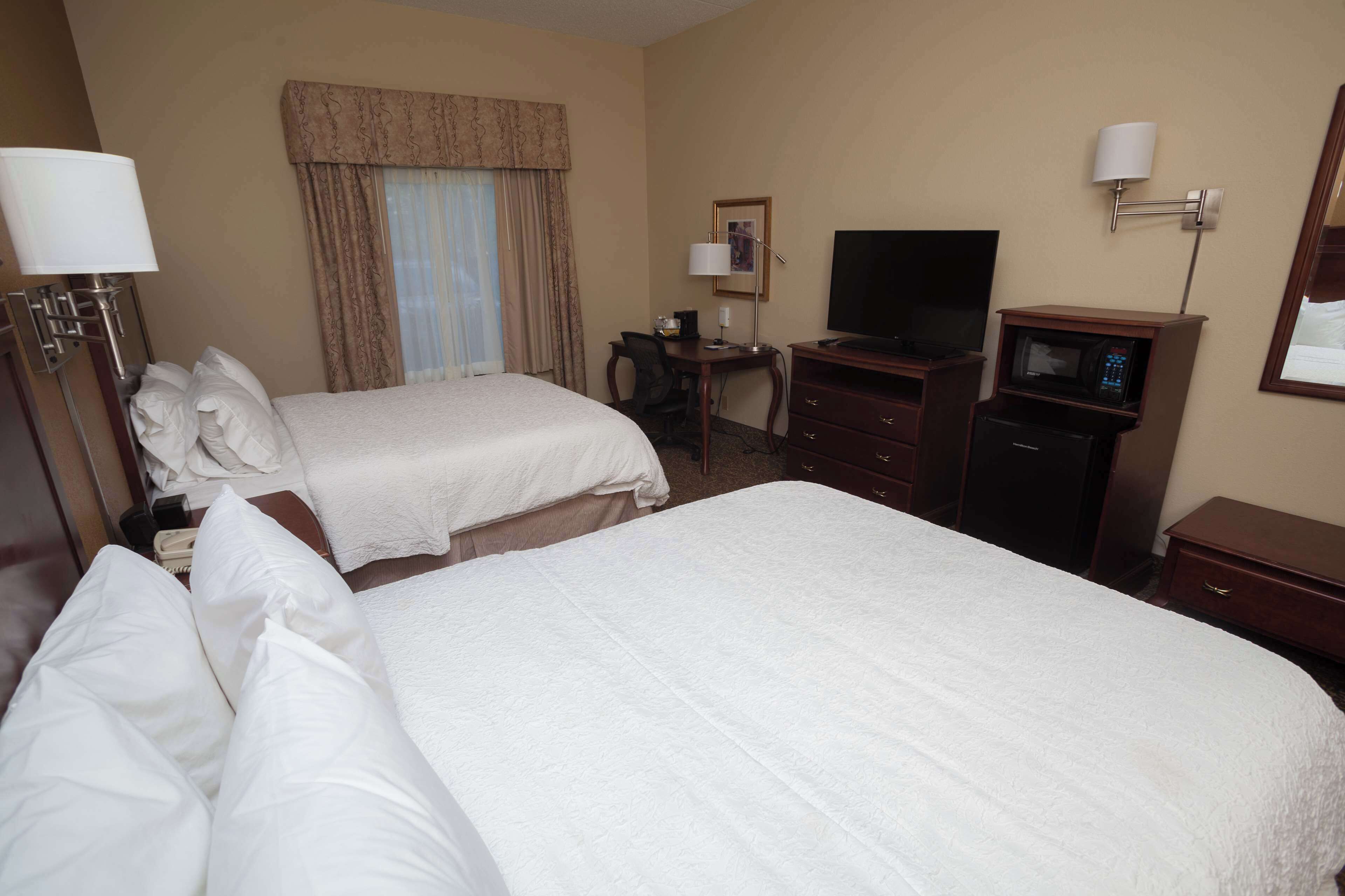 two queen beds non smoking | in-room safe, iron/ironing board, free cots/infant beds, free wifi