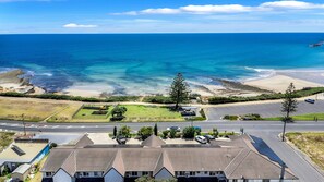 Enjoy ocean views and a family-friendly atmosphere in this peaceful coastal setting.