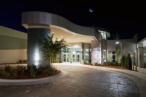 Front of property – evening/night