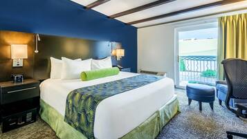 Desk, blackout curtains, iron/ironing board, free cots/infant beds