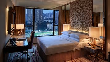 Hypo-allergenic bedding, down duvets, minibar, in-room safe