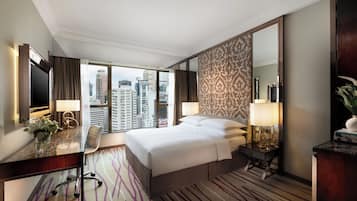 Literie hypoallergénique, couette en duvet d'oie, minibar